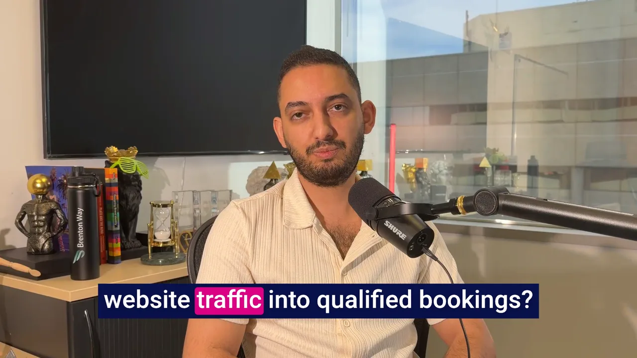 How do you turn traffic into booked appointments?