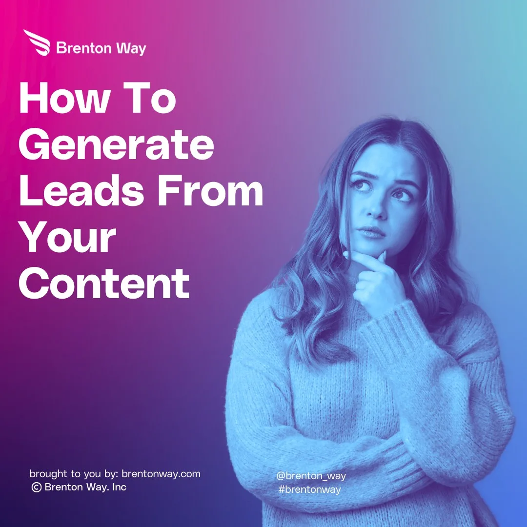 generates leads for your content